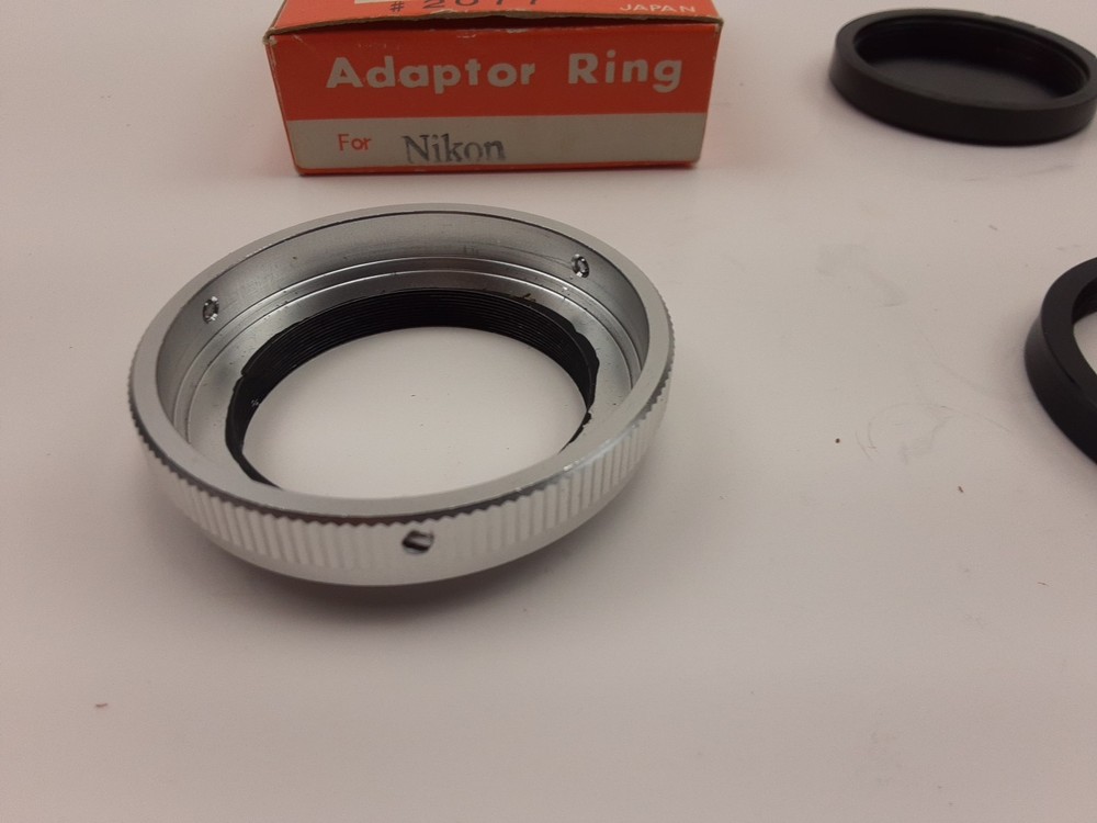 Vtg Adapter Ring For Nikon #2077, Japan
