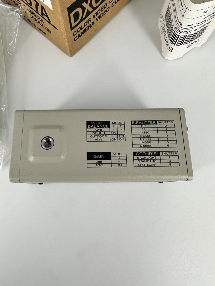 Sony DXC-107A CCD-IRIS Color Video Camera