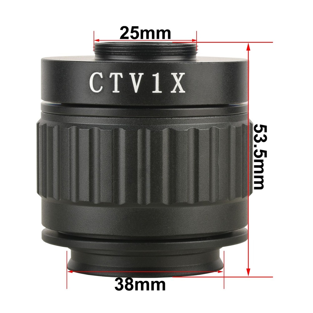 KOPPACE 1X Microscope Interface Adjustable Focal Length 38mm Mounting Interface