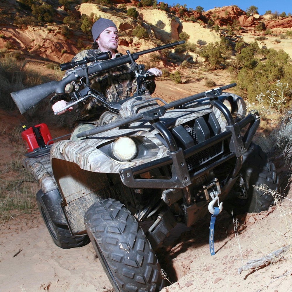 Gun & Bow Rack for ATVs & Bikes - Pack Rack Model PR1
