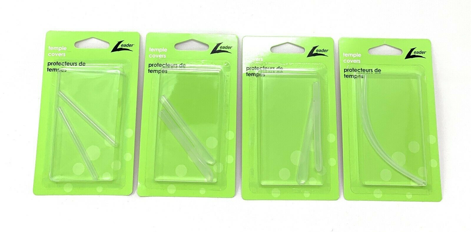 New Leader Temple Covers Slip Stops Tips Sunglasses Eyeglasses Repair, 1 pair