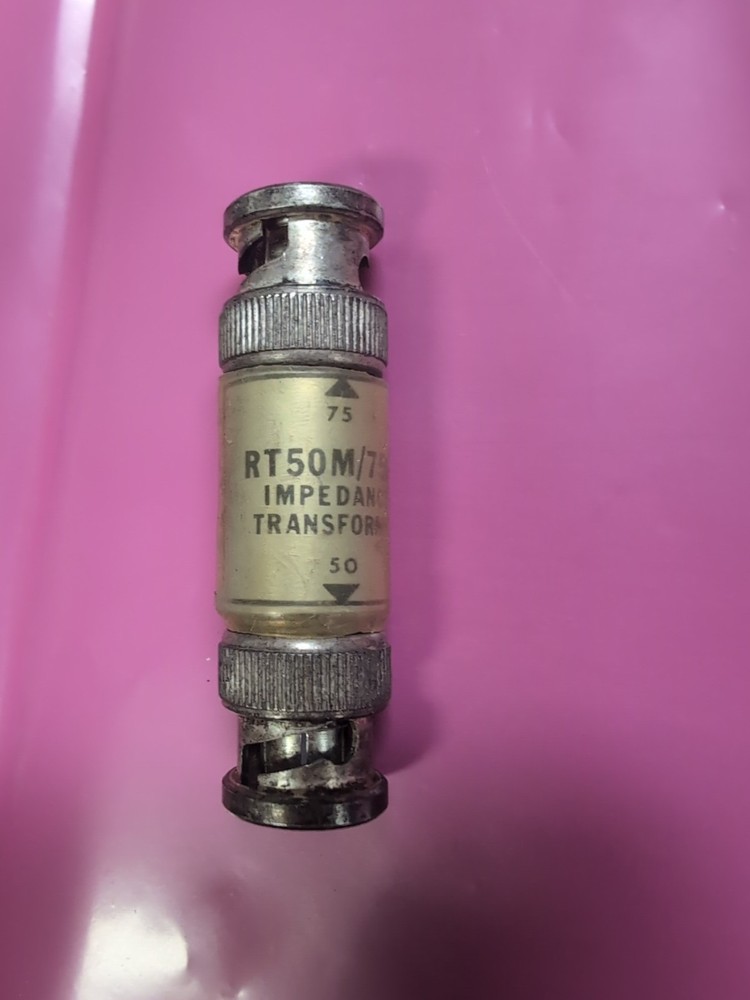 elcom rt50m/75m impedance transformer