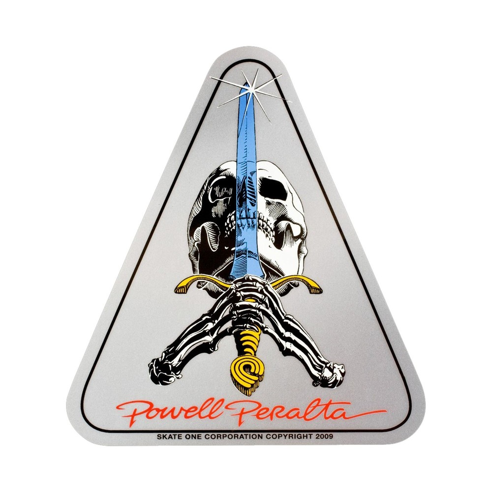 Powell-Peralta Classic Skull & Sword Sticker