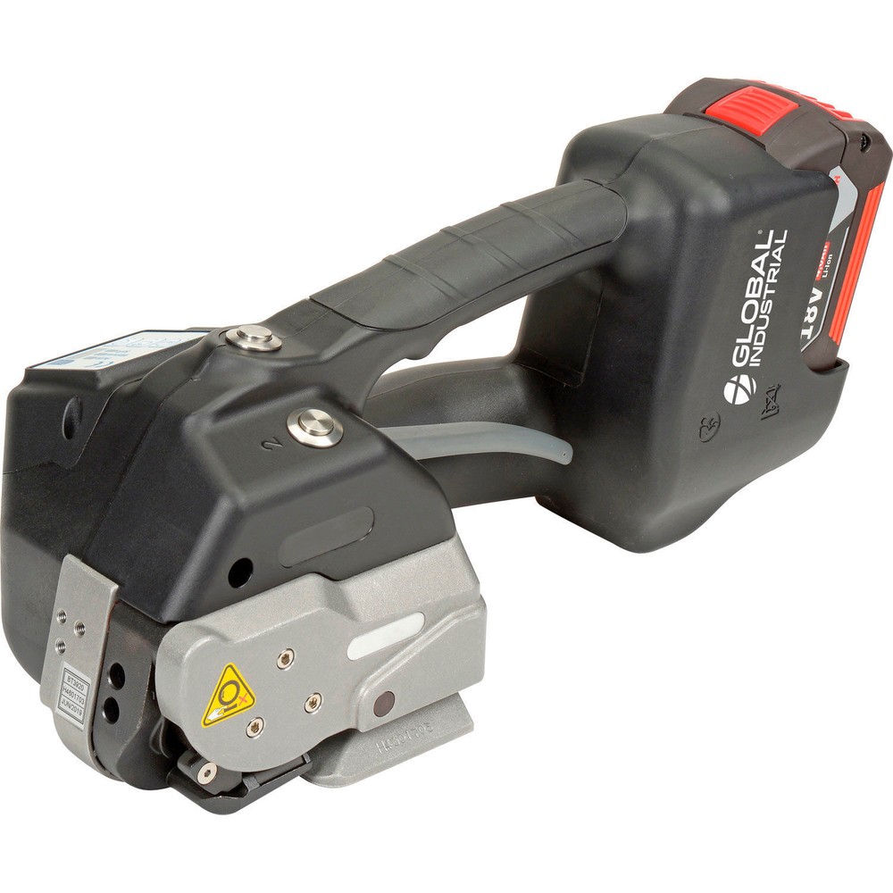 Global Industrial Battery Operated Polyester Strapping Tool For 5/8" Strap Width