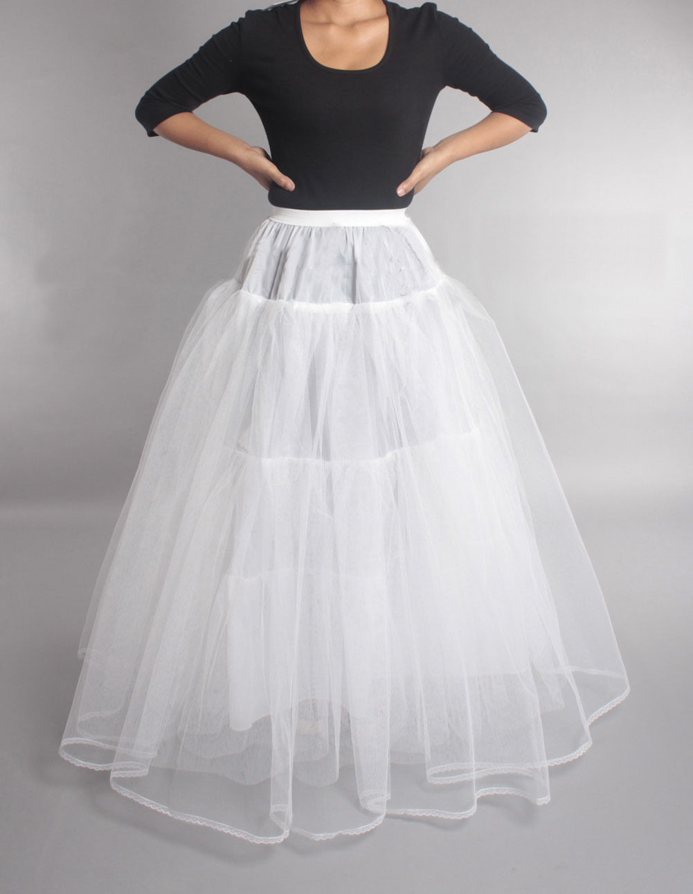 Wedding Petticoat Prom Dress Bridal Slip Hoops Skirt Underskirt Crinoline Stocks