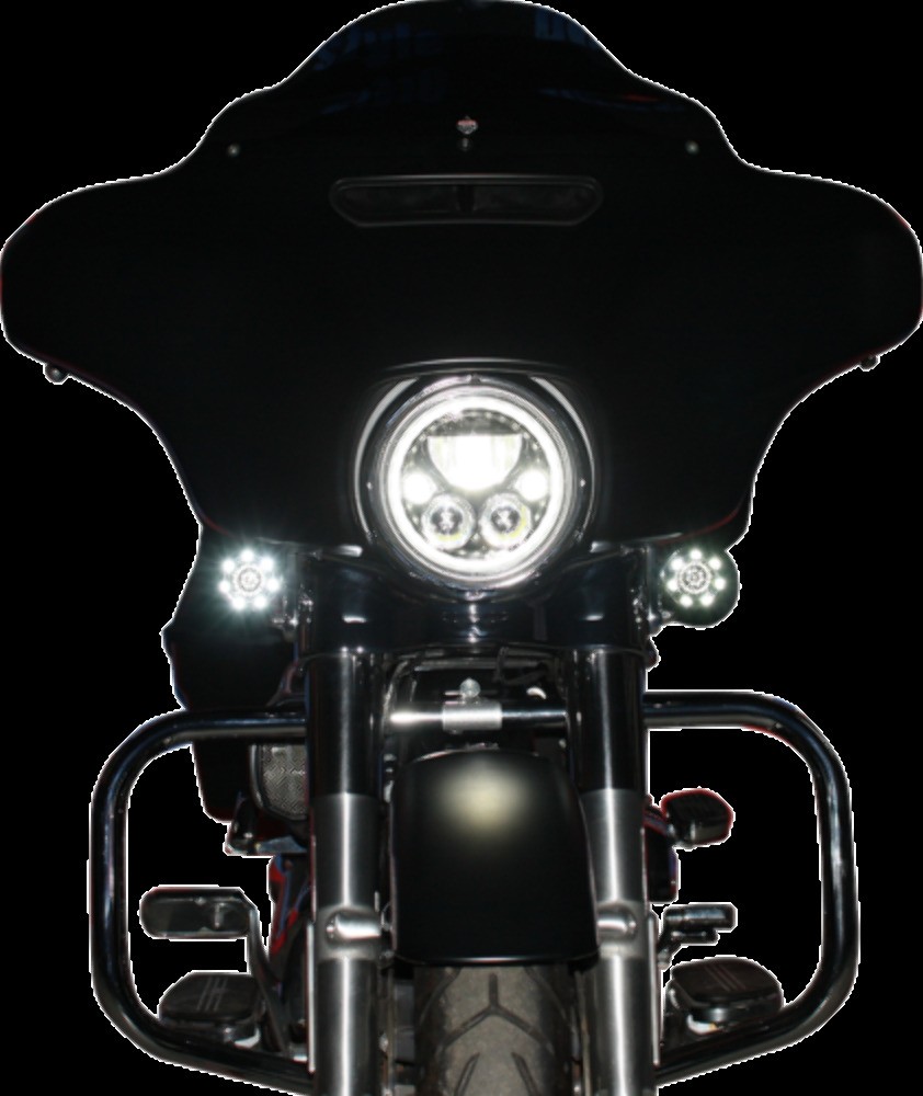 CUSTOM DYNAMICS CDTB-7-C HEADLIGHT TRUBEAM 7" CHR