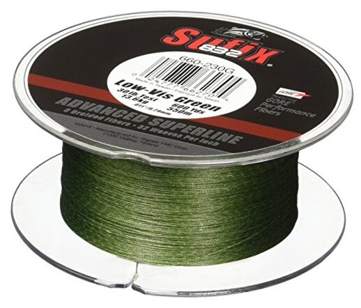 832 Braid Line-600 Yards (Green, 20-Pound)