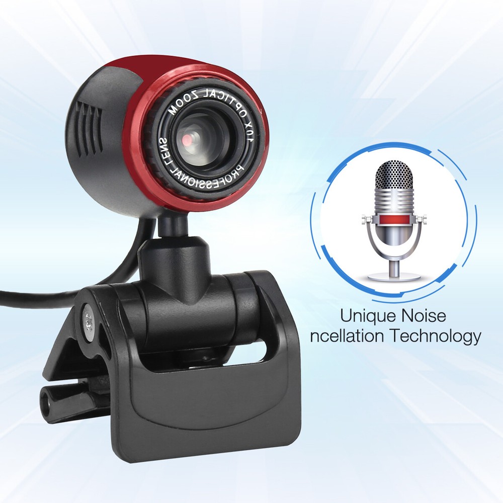 Web Camera With Microphone Professional Full HD Computer/Laptop Webcam USB