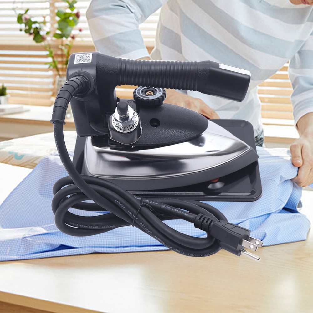 Gravity Feed Electric Steam Iron with 3L Tank and Adjustable Temperature