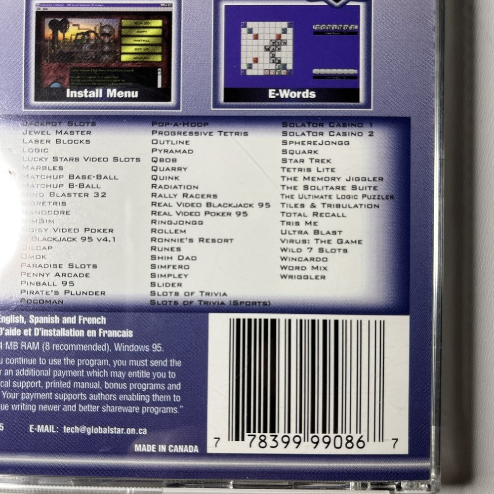 100 Great Games for Windows 95 PC CD-ROM 1997