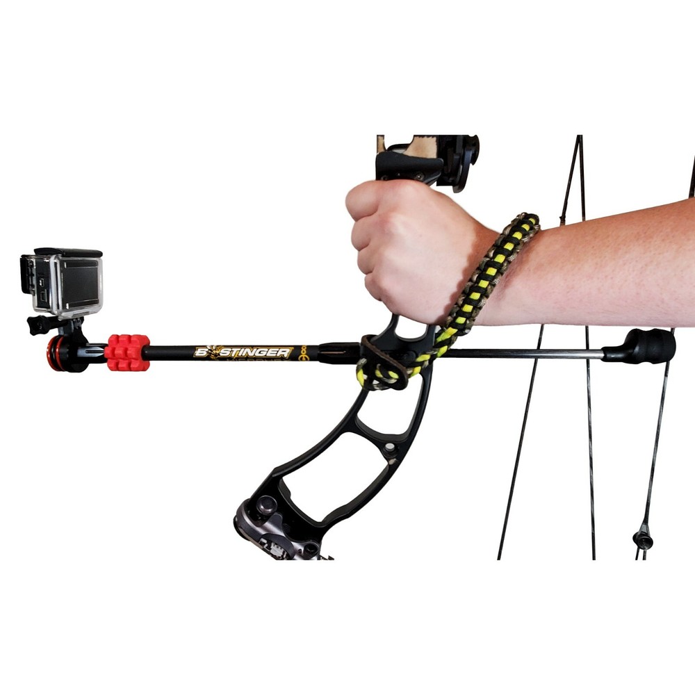 WeWillGo Compound Bow Stabilizer GoPro Camera Mount (MADE IN USA)