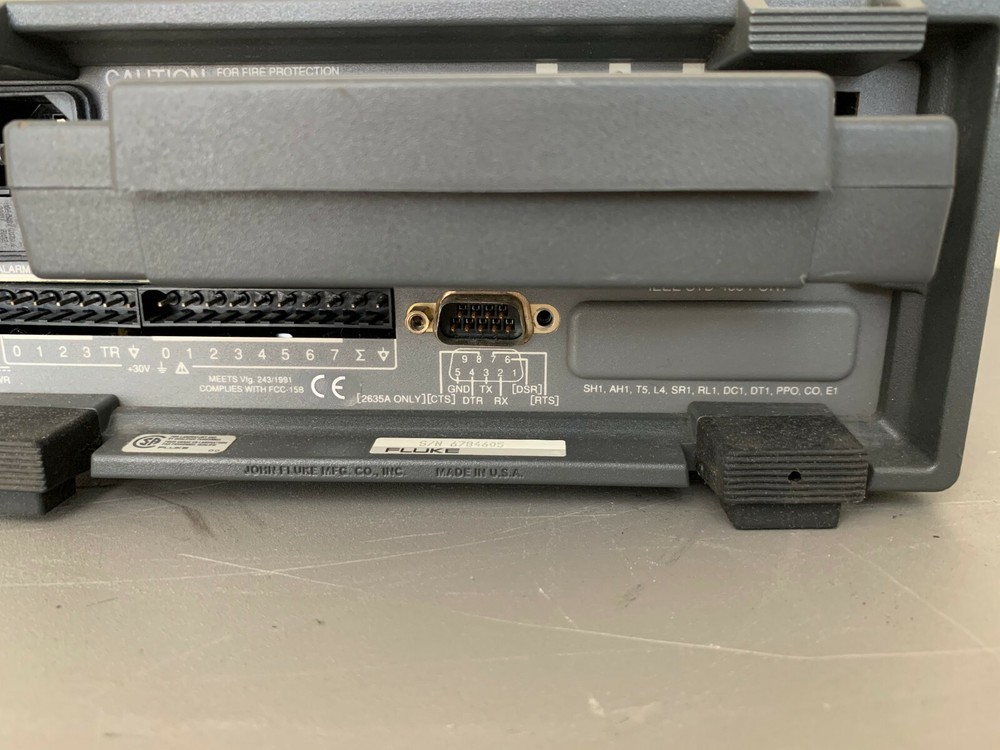 FLUKE 2625A HYDRA DATA LOGGER & INPUT MODULE 2645A