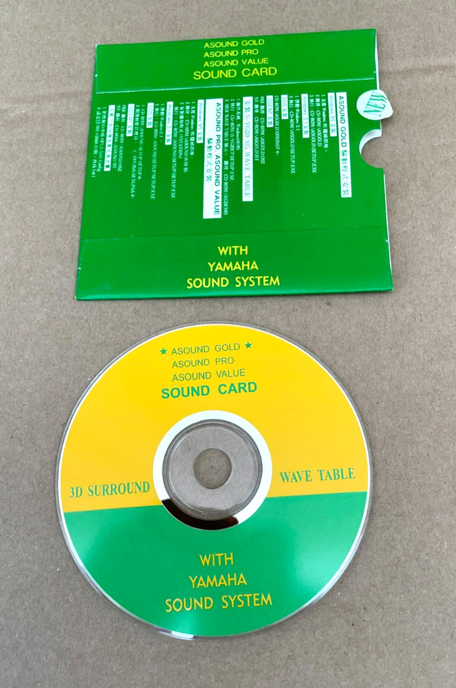 Asound Gold Pro Value Sound Card PC Sofware