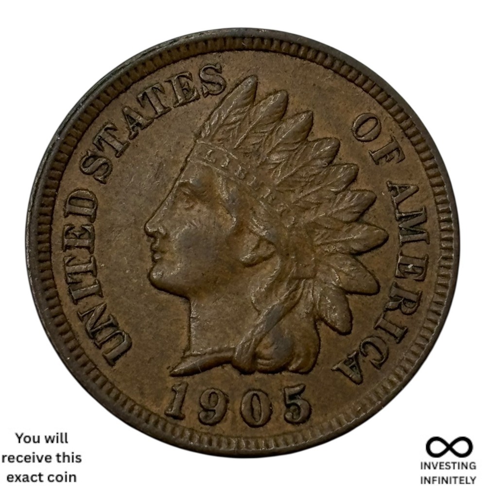 1905 Indian Head Cent X-1325