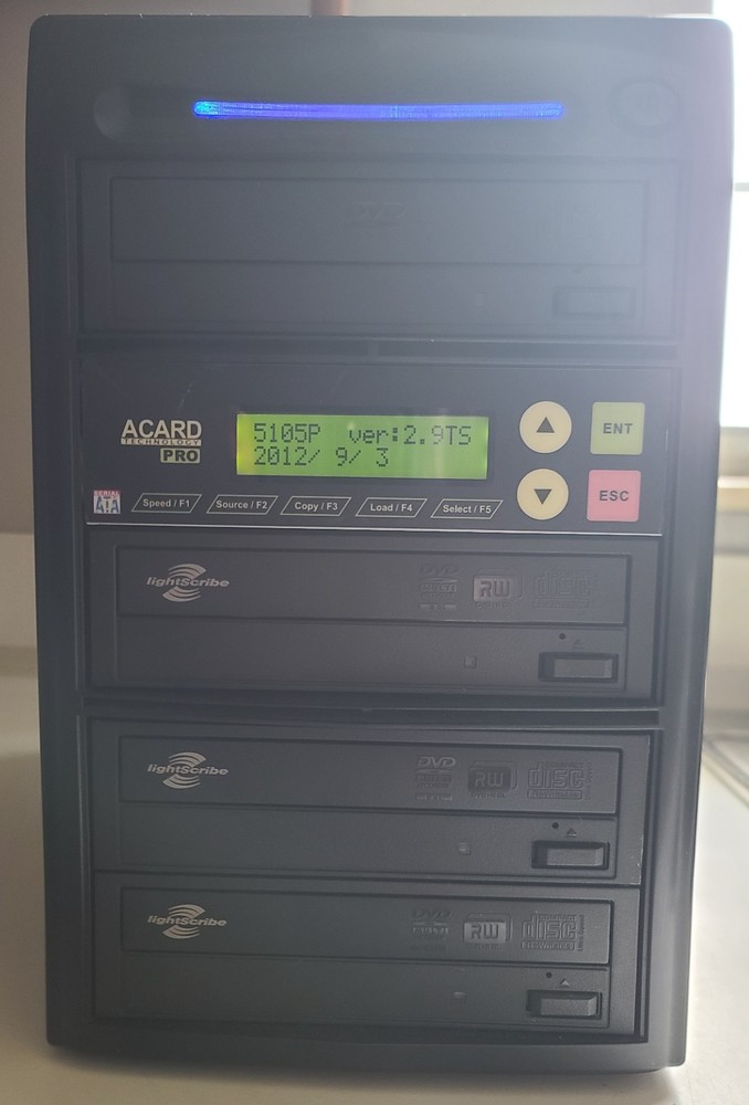 Acard Pro Duplicator 1 to 3 Target-Repaired and Tested