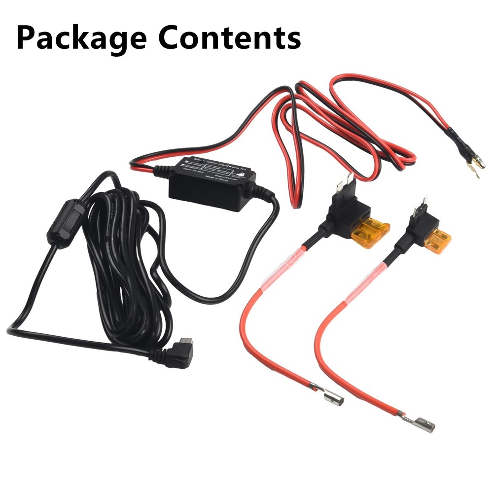 Power Cable Series For DVR-Recorder New Next Base Hardwire Fuse-Dash Cam Camera