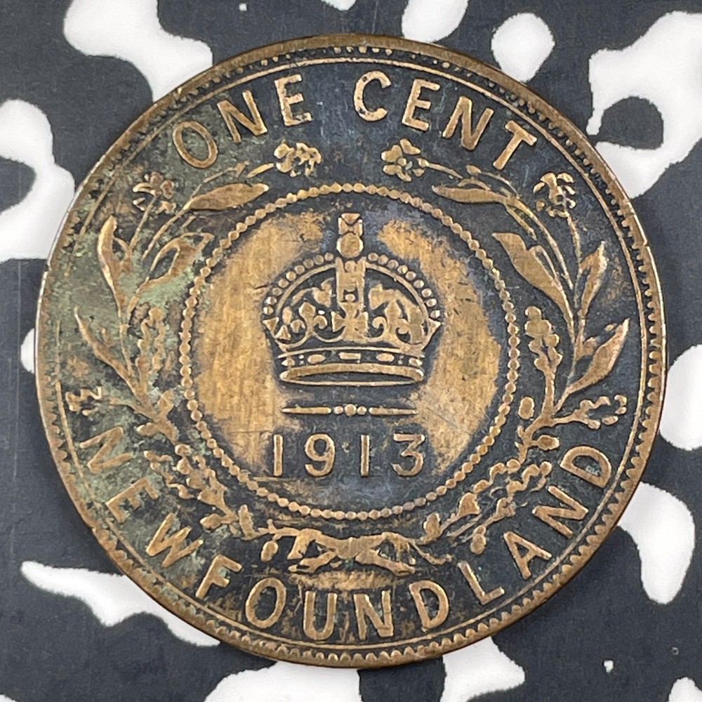 1913 Newfoundland Large Cent Lot#C9574