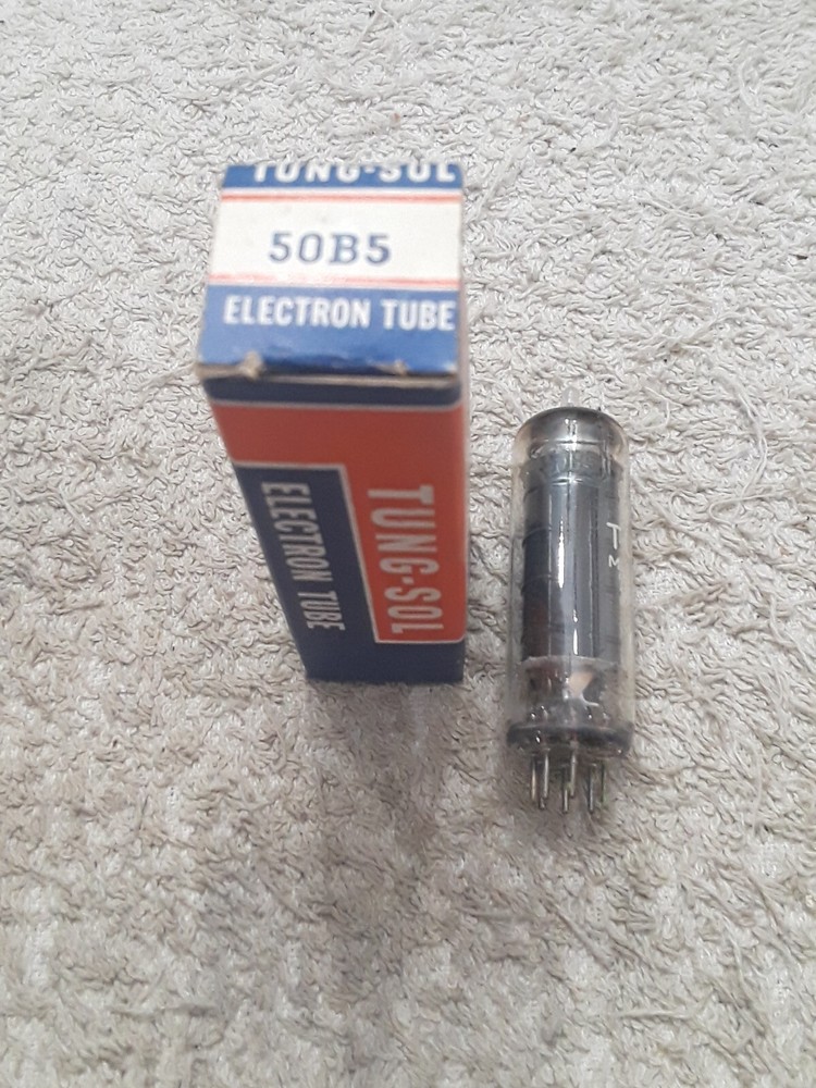 NOS Tung-Sol 50B5 Vacuum Tube