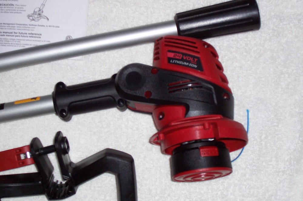 CRAFTSMAN 24v 24 Volt Max Lithium 12" Cordless String Trimmer Edger 50227 NEW