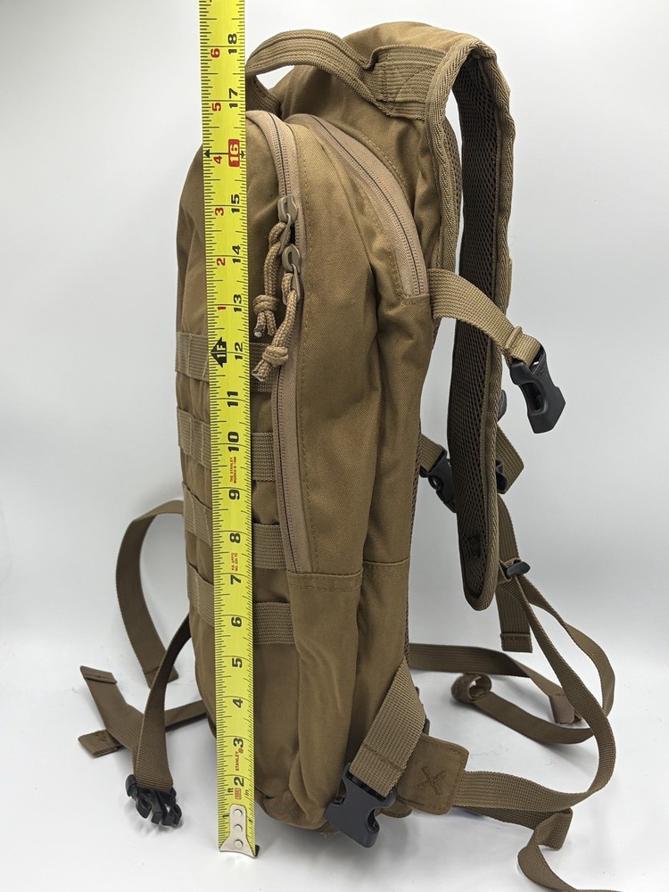 Geigerrig Backpack Hydration Pack RIG 700 Brown