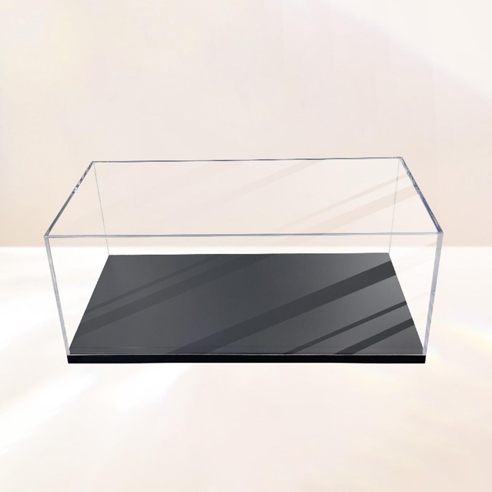 Acrylic Display Box Collection Display Stand Showcase Clear Stackable Protective
