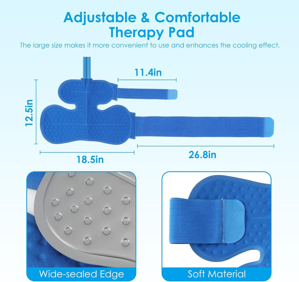 Cold Therapy Machine System with Programmable Timer, Ice Machine for Shoulder af