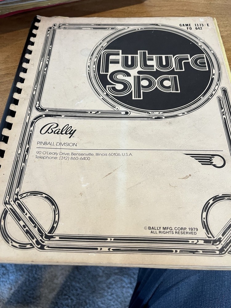 Future Spa Pinball Manual
