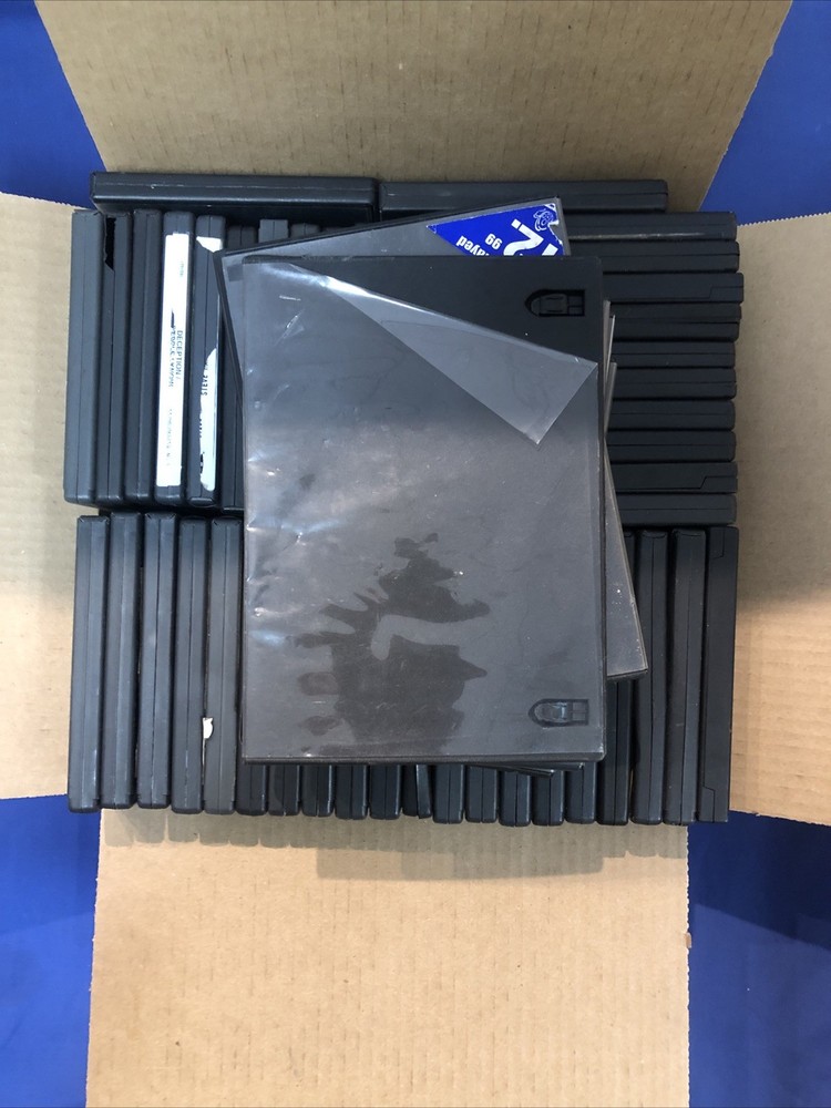 Lot Of 50 Various ￼DVD Cases Empty