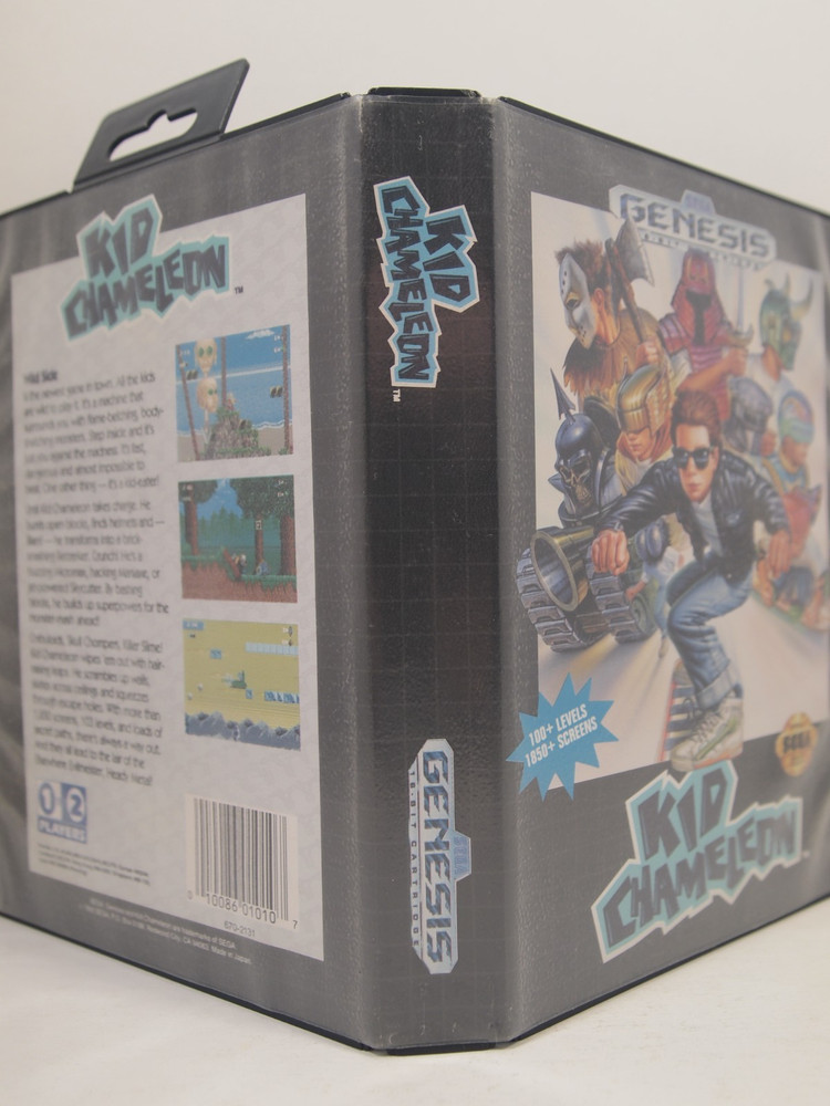 Kid Chameleon Case (SEGA Genesis) Authentic BOX ONLY