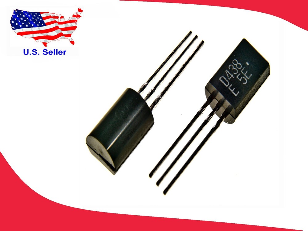 2SD438-E (4 pcs) Transistor -Free & Fast shipping
