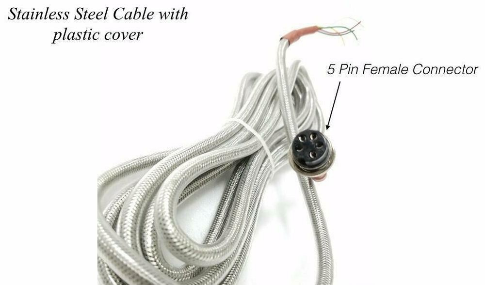 Cable for Optima OP-900A Stainless 15' with one connector