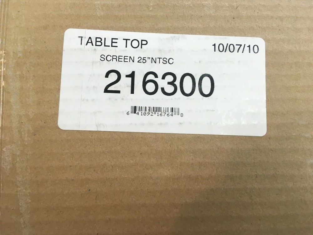 New Draper - TABLE TOP SCREEN-25IN 4:3 DIAGONAL