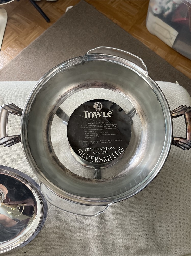 Vintage Towle Silverplate Chaffing Dish