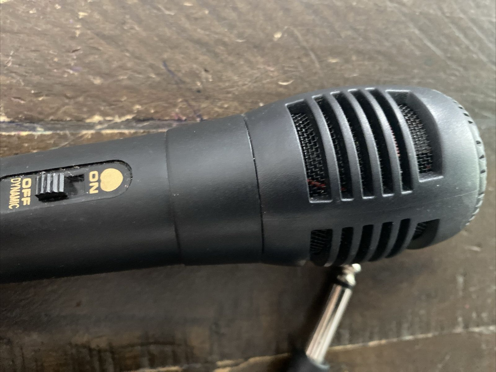 Two Microphones For Karaoke With Cable