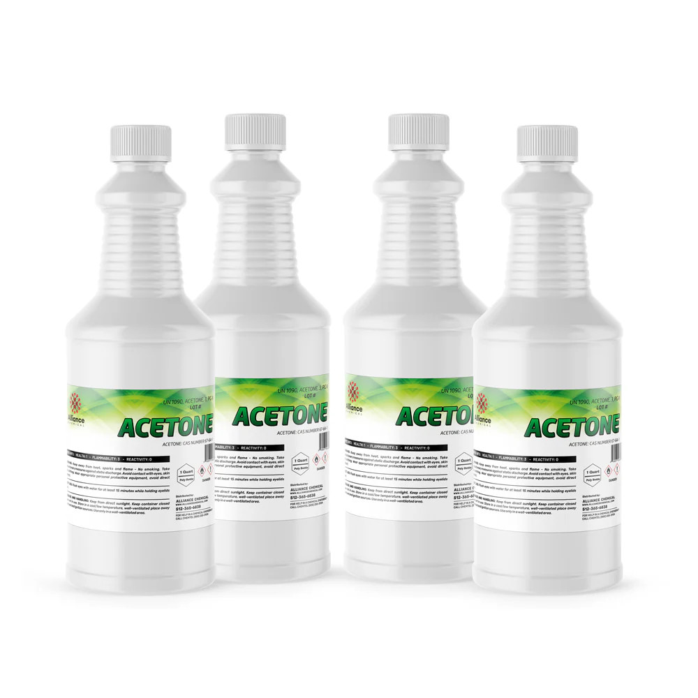 Acetone Technical Grade - 4 Quarts