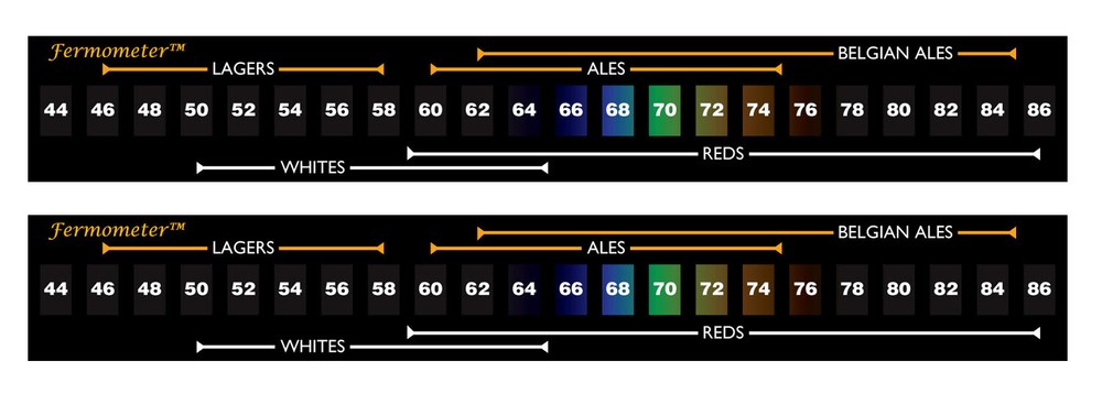 Fermometer - Adhesive Fermenter Thermometer-2PK