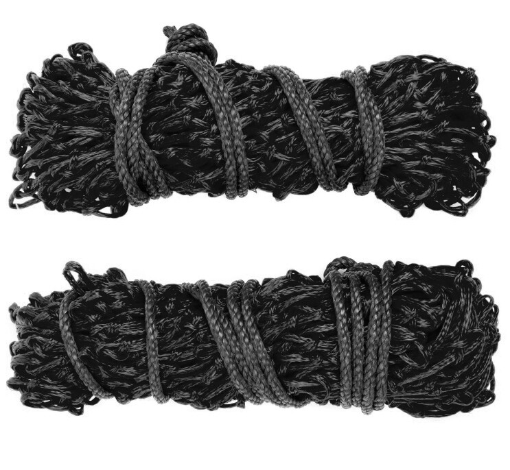 Majestic Ally 2 pcs Slow Feed 42” Hay Net with soft 2"x2" holes for Horses