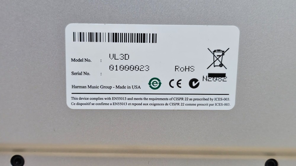 DigiTech Vocalist VL3D USA Made Vocal Harmony Processor