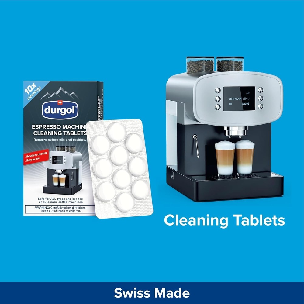 Espresso Machine and Coffee Maker Cleaning Tablets, 10 count
