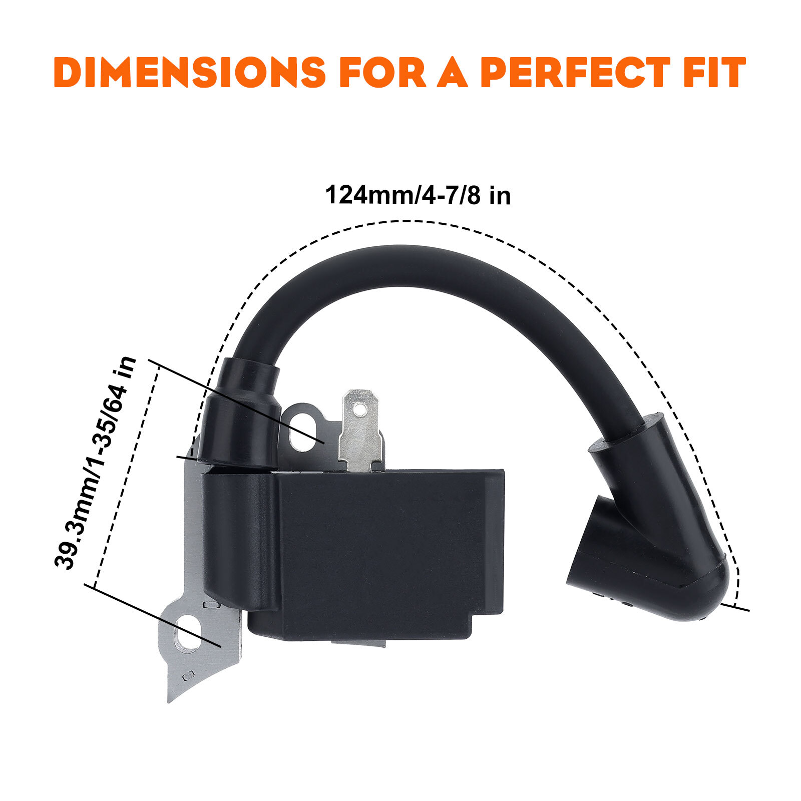 Ignition Coil For STIHL FS38 FS45 FS55 HL45 HS45 KM55 # 4140 400 1308 Strimmer