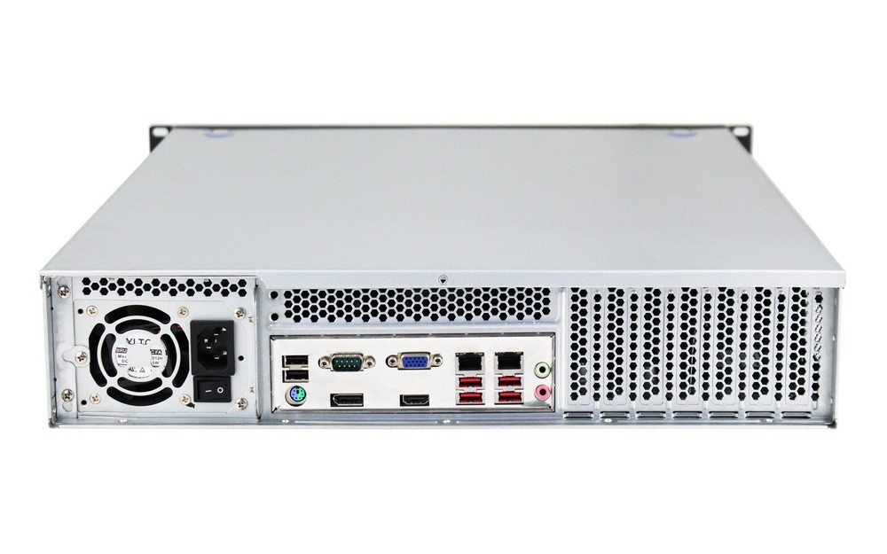 2U Computer Case 4 Bay Server Chasis ATX Computer Case Empty server chassis