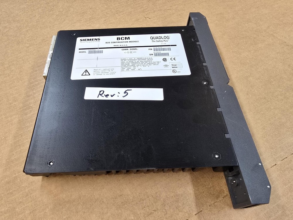 MOORE QLBCMNBN QUADLOG, REV: 5, BCM BUS CONTINUATION MODULE, (Used)