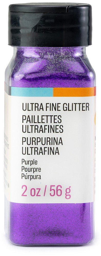CousinDIY Extra Fine Glitter 2oz-Purple
