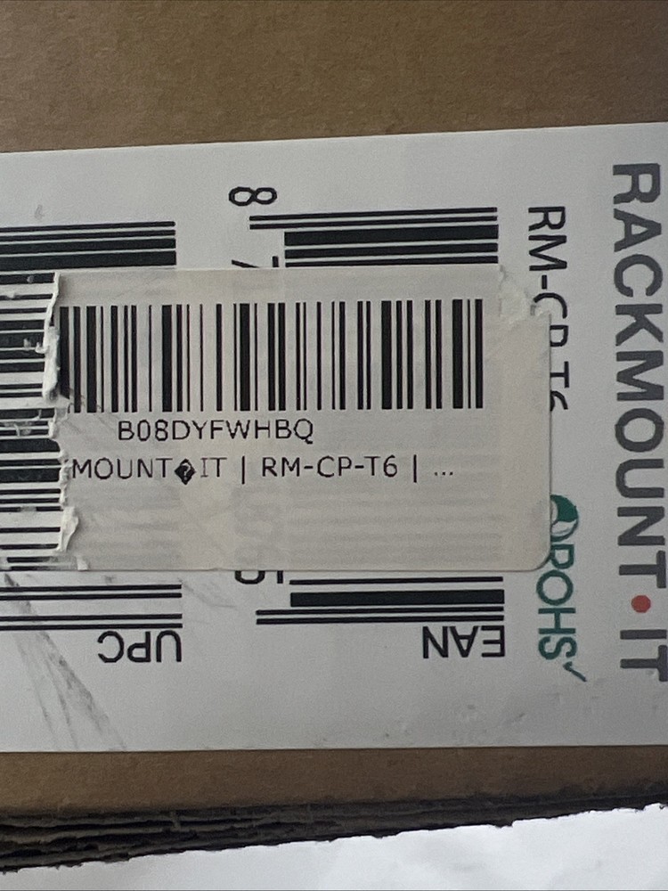 NEW RACKMOUNT.IT RM-CP-T6 CP-Rack Rack Shelf - For Firewall LAN Switch Patch
