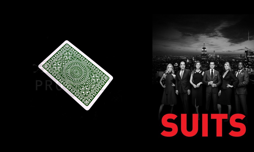 SUITS Harvey's Playing Card S02E06 with Propabilia COA (1737)