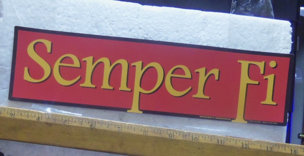 Semper Fi Bumper Magnet
