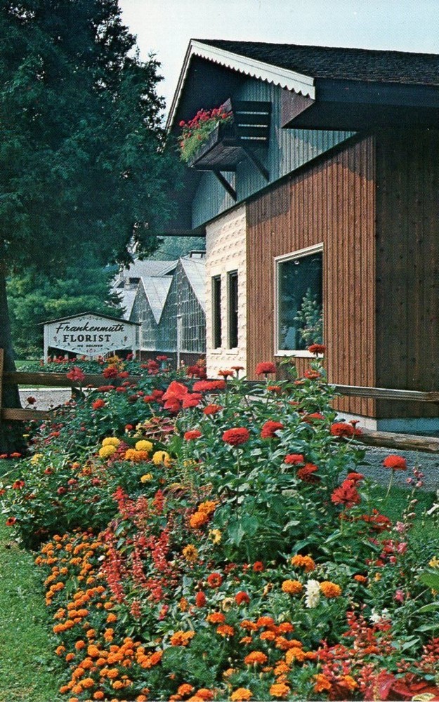 FRANKENMUTH FLORISTS, FRANKENMUTH, MI  - PC2422