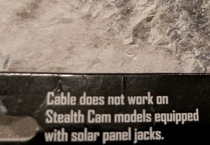 2 - 10Ft Stealth Cam Battery Connection Cable For Trail Camera Charging 1 Pair