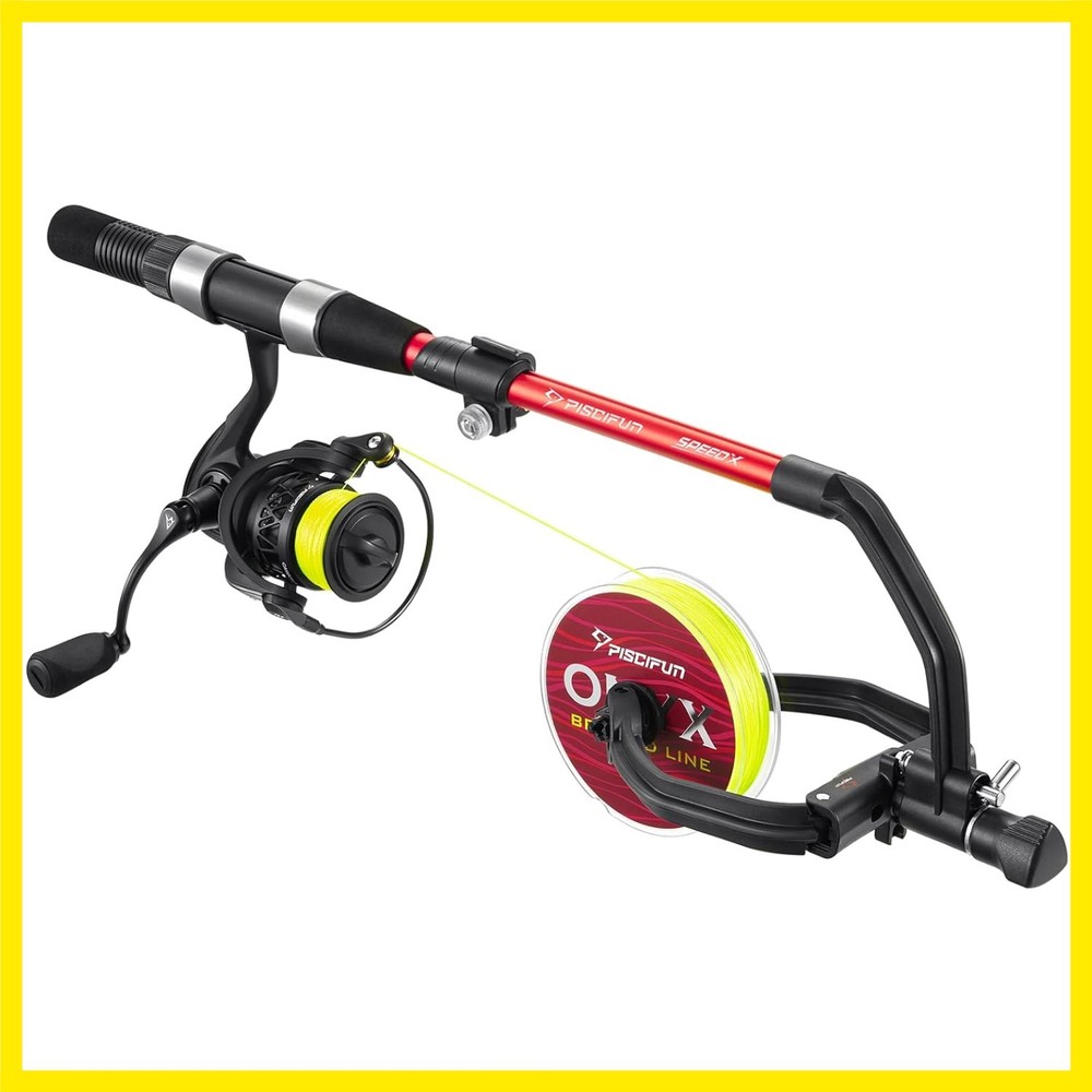 Speed X Fishing Line Spool with Unwinding Function No Twist Line with Adjusta...