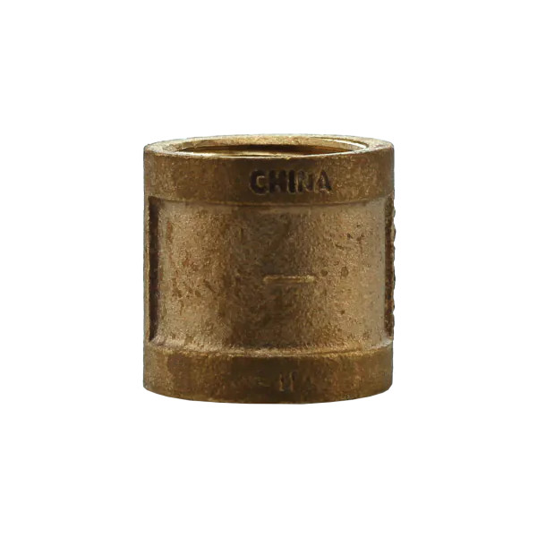 No Lead Brass Coupling-1/2"